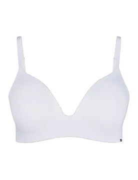 BH ohne Bügel CLASSICOTTON white weiss 80A Damen - Skiny - FashionsVida