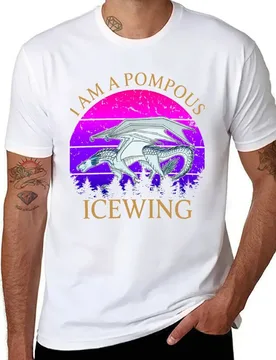 I am a Pompous Icewing Graphic Wings Of Fire Retro Dragons Gifts Anime Manga Series Essential Retro T-Shirt - Aliexpress - FashionsVida