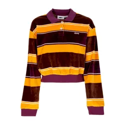 Polo Manica Lunga Donna Georgia Polo L/s Beetroot Multi
