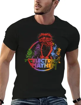 Electric Mayhem Retro T-Shirt Casual Holiday Short Sleeve Tee - Aliexpress - FashionsVida