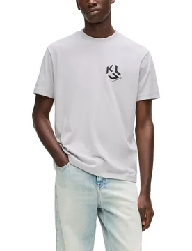 T-shirt à Manches Courtes A2m17072 Regular Fit Micro Chip S - Karl Lagerfeld Jeans - FashionsVida