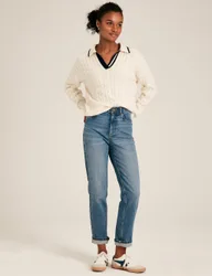 Slim Straight Leg Jeans Light Blue female