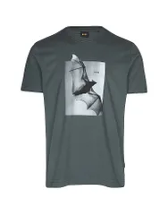 T-shirt TE_BEING vert foncé L