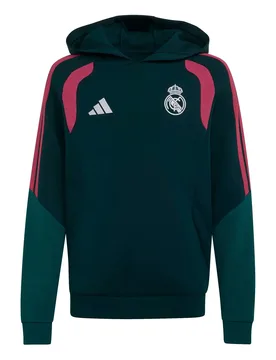 Kapuzensweatshirt Kinder Real Madrid 2026/27 - Vert - unisex - Size: 9/10 ans - Adidas - FashionsVida