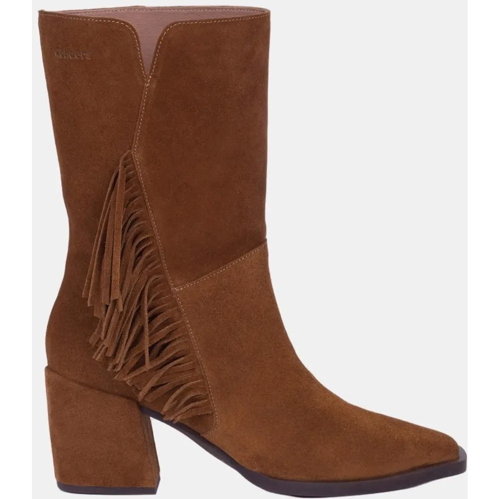 Botines de mujer con flecos - Wonders - FashionsVida