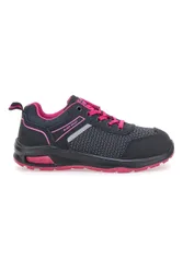 Scarpe antinfortunistiche nero e fucsia PK23043 S1PL 37