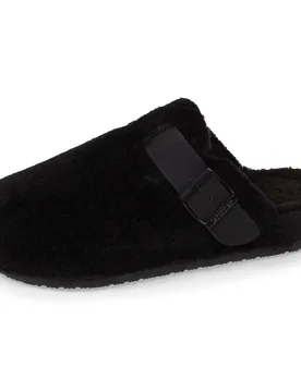 Chaussons mules sabot Noir noir 43 - Isotoner - FashionsVida