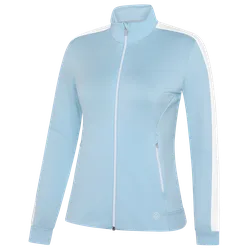 Jacke Dixie Thermo, hellblau/weiss xxl