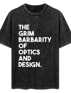 Grim Barbarity of Optics and Design T-Shirt Big and Tall Basic Tee Shirt - Aliexpress - FashionsVida