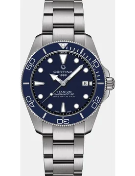 Reloj de hombre DS Action C0484074404100 Automático de acero y cerámica - Certina - FashionsVida