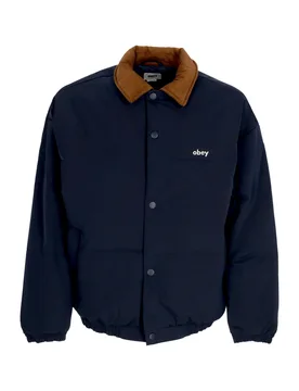 Giubbotto Uomo Whispers Jacket Dark Navy - OBEY - FashionsVida