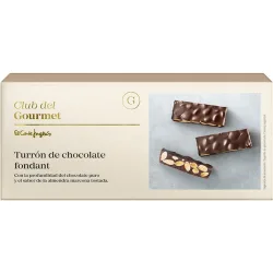 Turrón de chocolate fondant