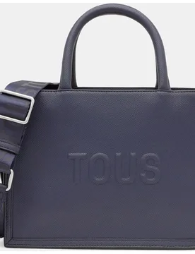 Bolso mediano con cierre de cremallera y doble asa - Tous - FashionsVida