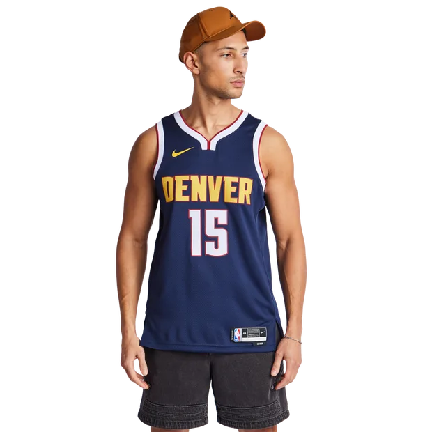 NBA Men Jerseys/Replicas - Blue - Size M - Poly Jersey - Blue - Size: Medium - Nike - FashionsVida