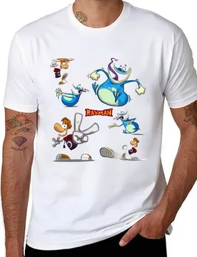 Rayman and Friends T-Shirt t shirts for man cotton t shirts designer T-Shirt - Aliexpress - FashionsVida