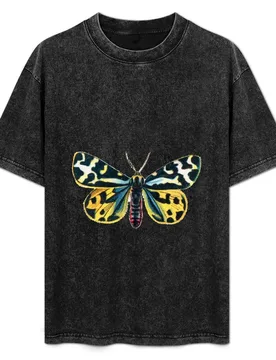 Parasemia Plantaginis Moth T-Shirt Minimal Art Print T-Shirt - Aliexpress - FashionsVida