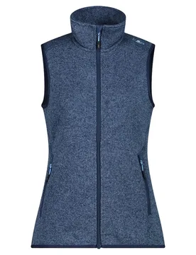 Gilet Heavy Fleece 3h55766 Blue / Sky XS - CMP - FashionsVida