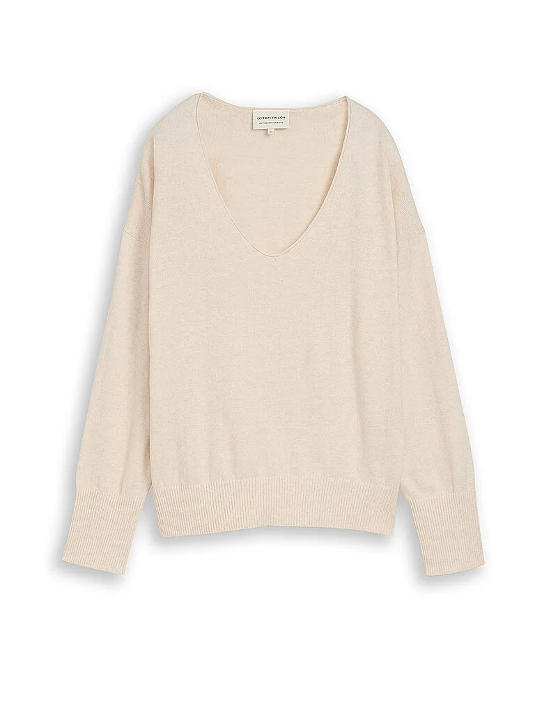 Pullover creme XL Damen - Tom tailor - FashionsVida