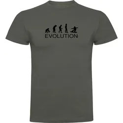 T-shirt à Manches Courtes Evolution Snowboard Dark Army Green S
