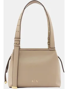 Bolso de mujer doble asa en piel - Armani Exchange - FashionsVida