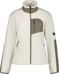 Fleece Pullover mit Reißverschluss Millstadt W Poudre für Damen Größe XL Weiß