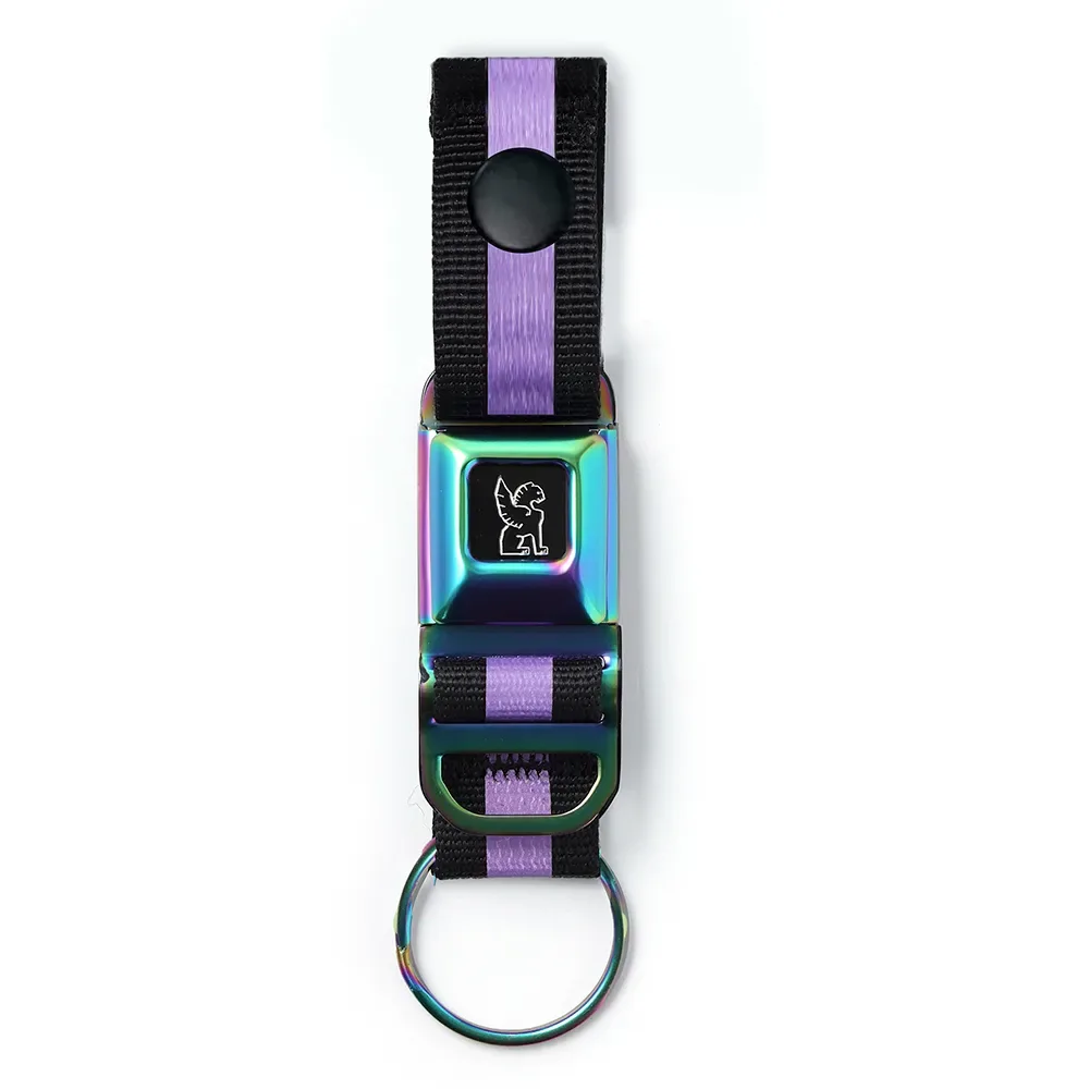 Portachiavi Mini Buckle Rainbow Matte - Chrome - FashionsVida