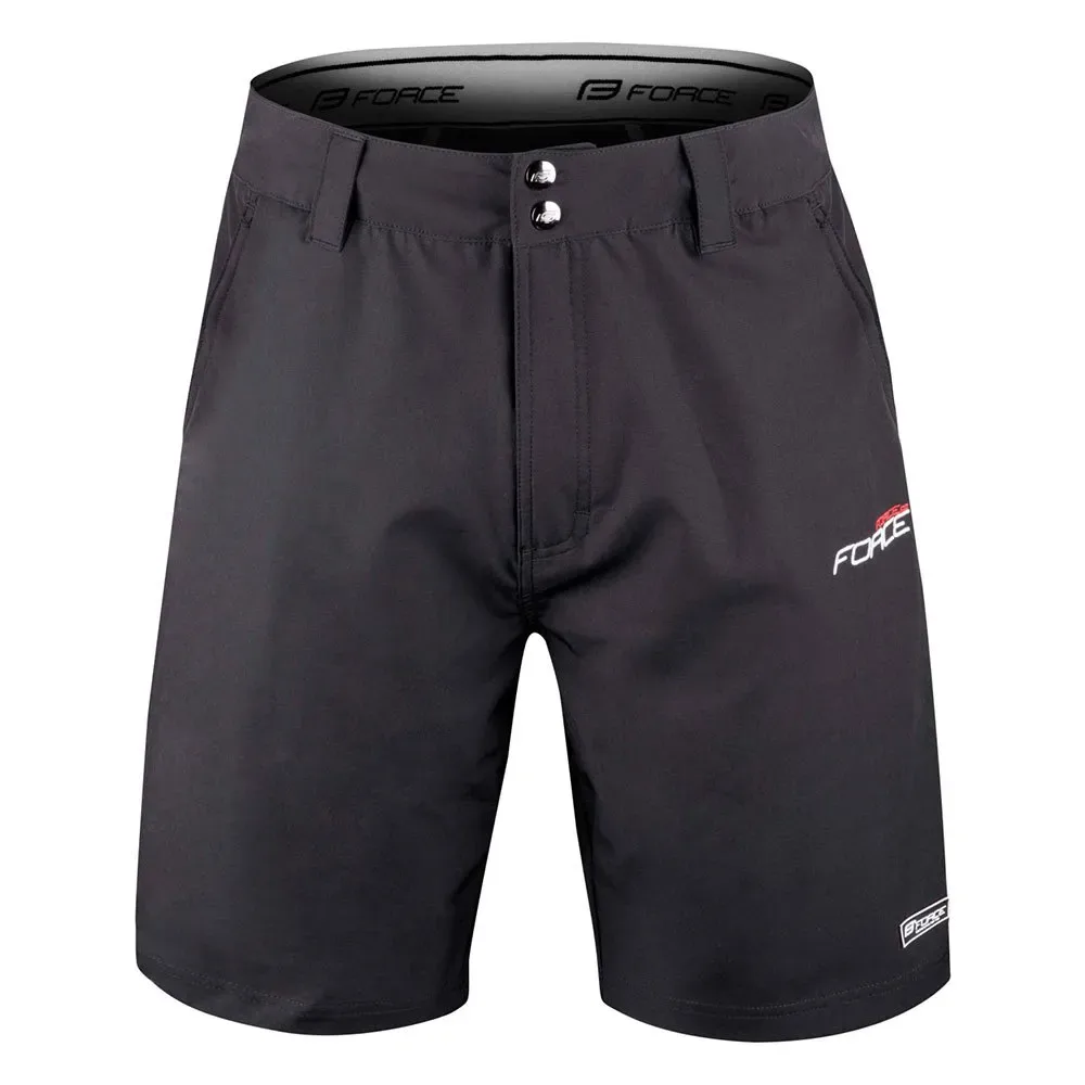 Pantaloni Corti Blade Mtb Black - FORCE - FashionsVida