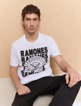 Camiseta de Ramones de manga corta de hombre - Easy Wear - FashionsVida