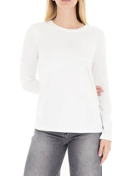 T-shirt maniche lunghe BIANCO M - Armani exchange - FashionsVida