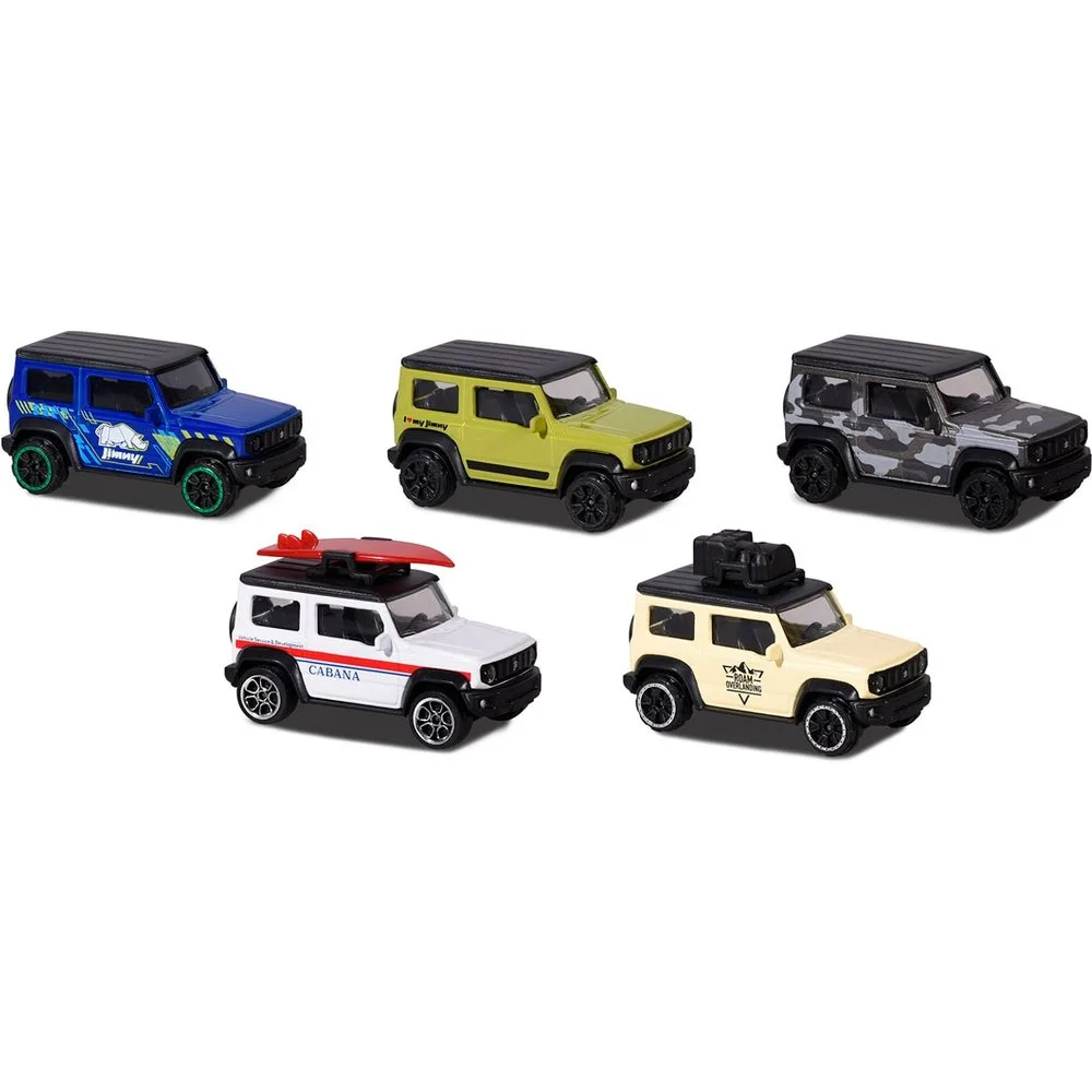 Majorette-Giftpack 5 Coche Suzuky Jimny - Simba - FashionsVida