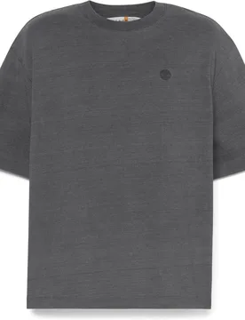 Camiseta de manga corta de hombre con logo pequeño bordado box fit - Timberland - FashionsVida