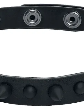 Rock Halsband - Black Studs - für Damen - schwarz - Frauen - female - Rock Rebel by EMP - FashionsVida