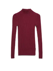 Pullover ALAANIA rojo oscuro M