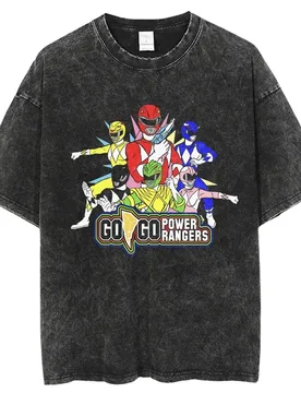 Japanese Anime Super Sentai Series T Shirt Print Oversized T Shirt Fashion Hip Hop T-Shirts Streetwear Casual Tops Unisex - Aliexpress - FashionsVida