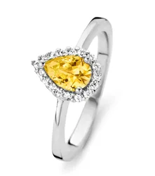 Womens 925 Sterling Silver Ring - Zr-7226/ci - Size R 1/2