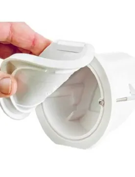 Ez Elec Flexible Cover Round Battery Switch White One Size unisex - Plastimo - FashionsVida