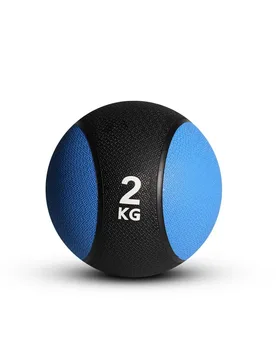 Trainingsball aus Gummi Medicine - Noir - unisex - Size: 2 kg - Sveltus - FashionsVida