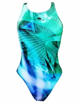Light Swimsuit Green 7-8 Years Girls - TURBO - FashionsVida