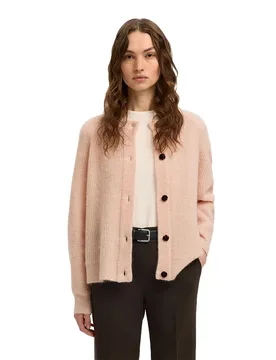 Cardigan Lulu Pale Dogwood / Melange L - Selected - FashionsVida