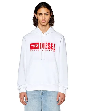 Sweat à Capuche Ginn L5 White M - Diesel - FashionsVida