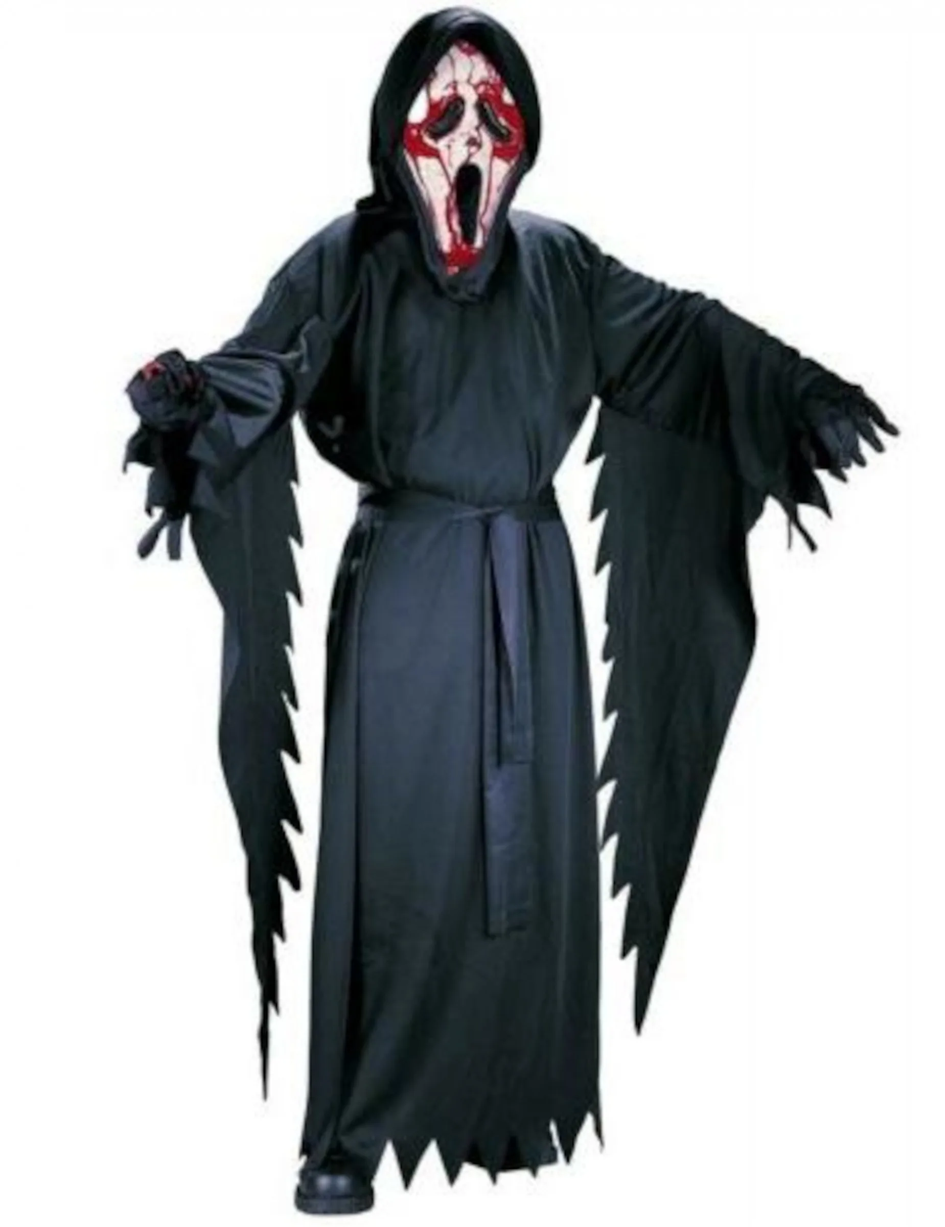 Blutverschmiertes Scream Ghostface Kinderkostüm - FUNWORLD - FashionsVida
