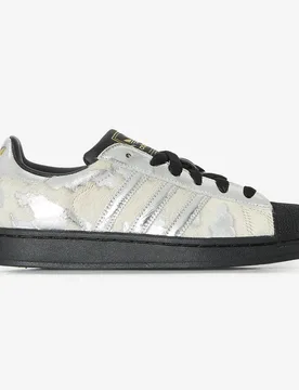 Superstar Ii Metallic Pony Hair beige/argent 40 - ADIDAS ORIGINALS - FashionsVida