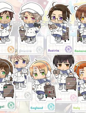 Anime Hetalia Axis Powers 10cm HD Acrylic Stand Feliciano Wang Yao Unique Gift 4th of July Present Desk Keychain Anime Decor Orn - Aliexpress - FashionsVida