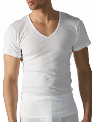 T-Shirt CASUAL COTTON weiss weiss S Herren