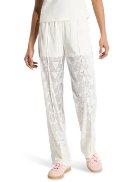 Classic Damen Hosen - Weiß - Größe M (38-40) - Poly Mesh White M (38-40) - Adidas - FashionsVida