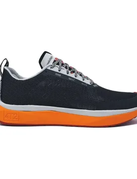 Weekdays Running Shoes Anthracite / Mid Grey UK 6.5 Men,Women - 4t2 - FashionsVida