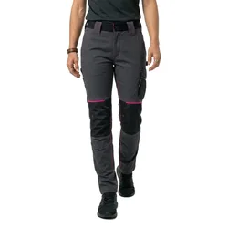 Pantalon De Travail Atom Lady Grey Fucsia XS