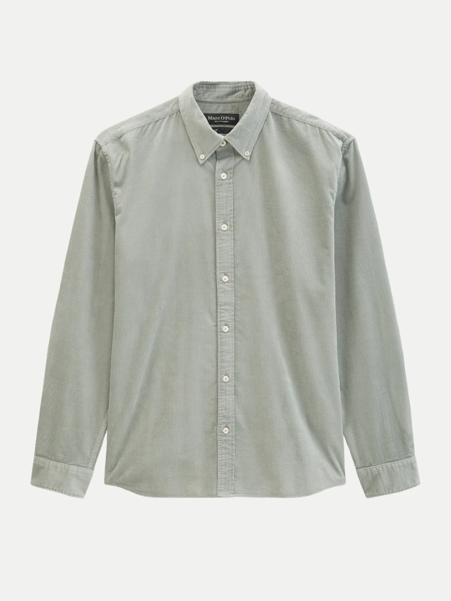 Marc O' Polo Fit Cordhemd Grün XL - Marc O'Polo - FashionsVida