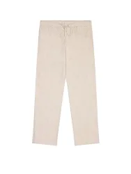 Pantalón de lino beige L