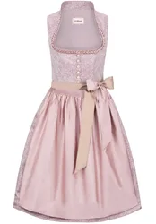 Dirndl Amaya (rosenholz, Gr. 42) von Bergfeuer Couture für Damen, 100 % Polyester